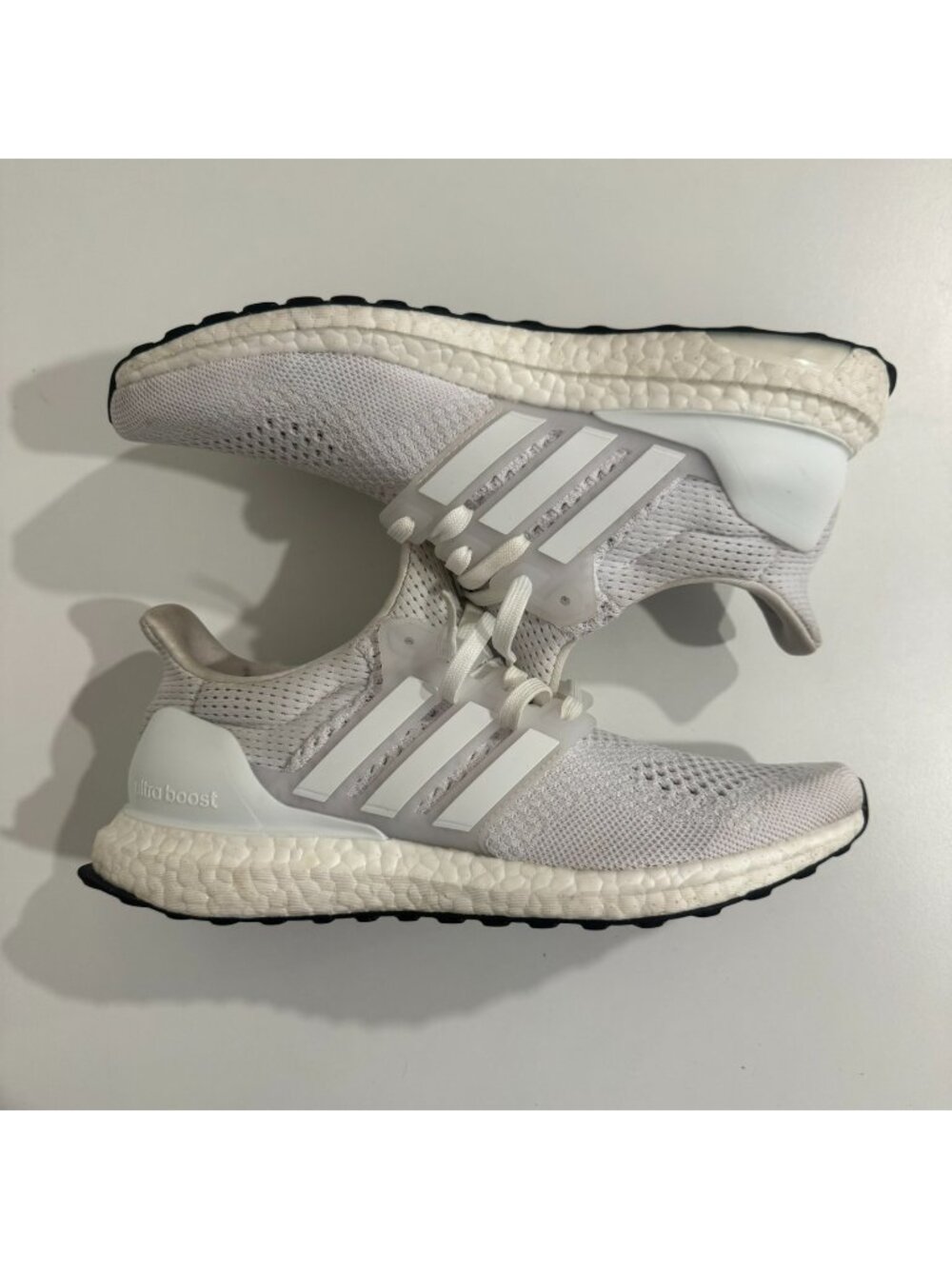 Adidas Ultraboost 1.0 Triple White Mens Size 8 No Box